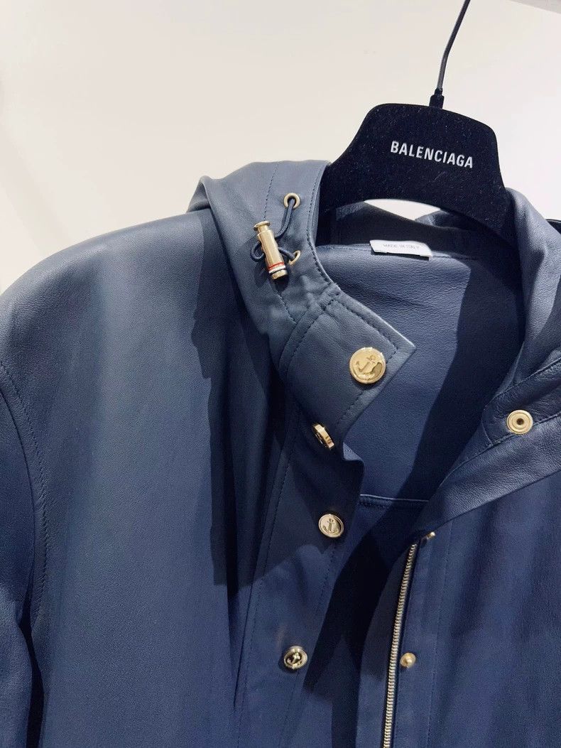 Thom Browne Thom Browne Leather Jacket for Sale-dmc Size US M / EU 48-50 / 2 - 6 Thumbnail