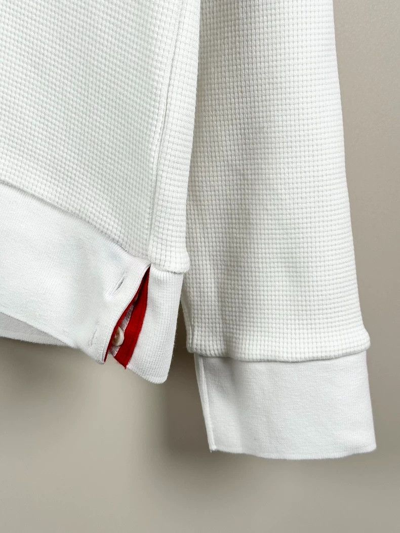 Thom Browne Thom Browne Waffle Crewneck Sweater Size 4-dmc Size US L / EU 52-54 / 3 - 4 Thumbnail