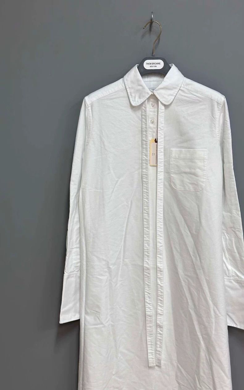 Thom Browne Thom Browne White Shirt Dress-dmc Size US M / EU 48-50 / 2 - 2 Thumbnail