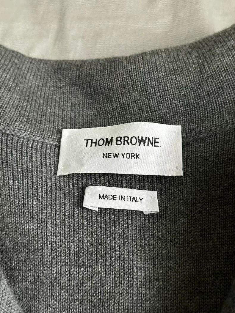 Thom Browne Thom Browne Wool Knit Suit Jacket-dmc Size US M / EU 48-50 / 2 - 2 Thumbnail