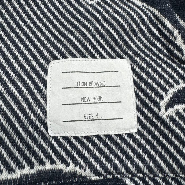 Thom Browne Thom Browne Dolphin Print Hoodie Jacket-dmc Size US M / EU 48-50 / 2 - 3 Thumbnail