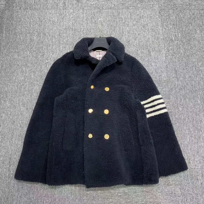 Thom Browne Thom Browne Shearling Coat for Men-dmc Size US M / EU 48-50 / 2 - 2 Thumbnail
