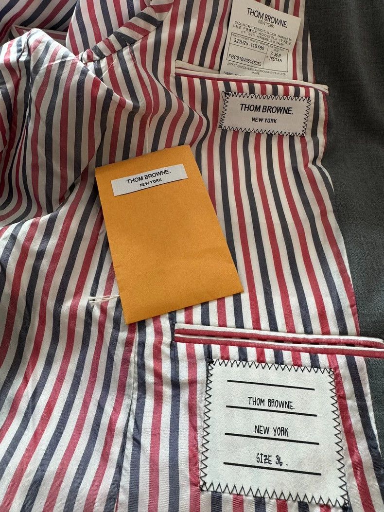 Thom Browne Thom Browne Women's Classic Blazer with Stripes-dmc Size US M / EU 48-50 / 2 - 8 Thumbnail