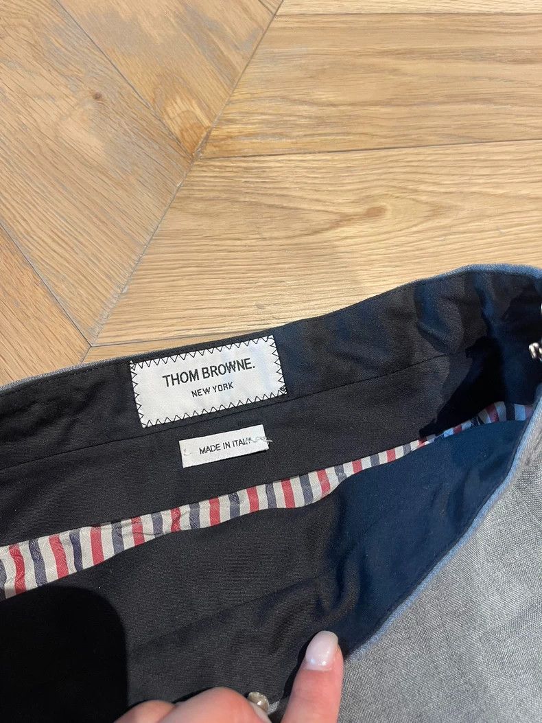 Thom Browne Classic Wool Pleated Skirt by Thom Browne-dmc Size US 38 / EU 54 - 9 Thumbnail