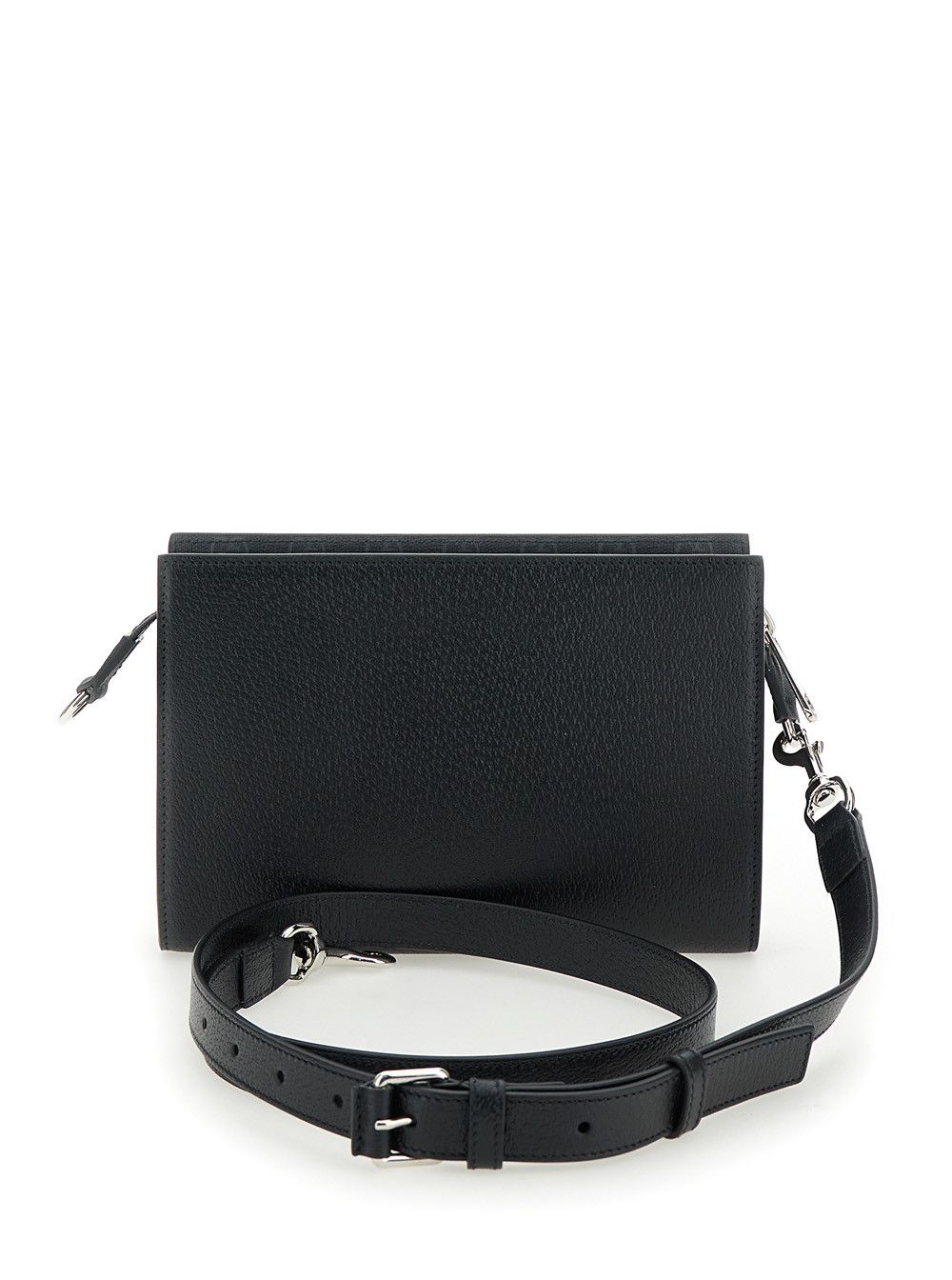 Gucci Super Mini Crossbody Bag with Logo Patch in Leather Man Size ONE SIZE - 4 Thumbnail