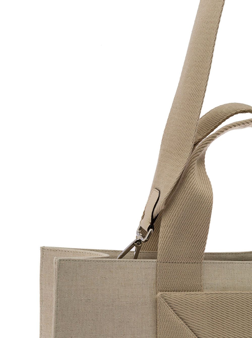 Fendi Fendi Ma's Beige Fabric Handbag Size ONE SIZE - 3 Thumbnail