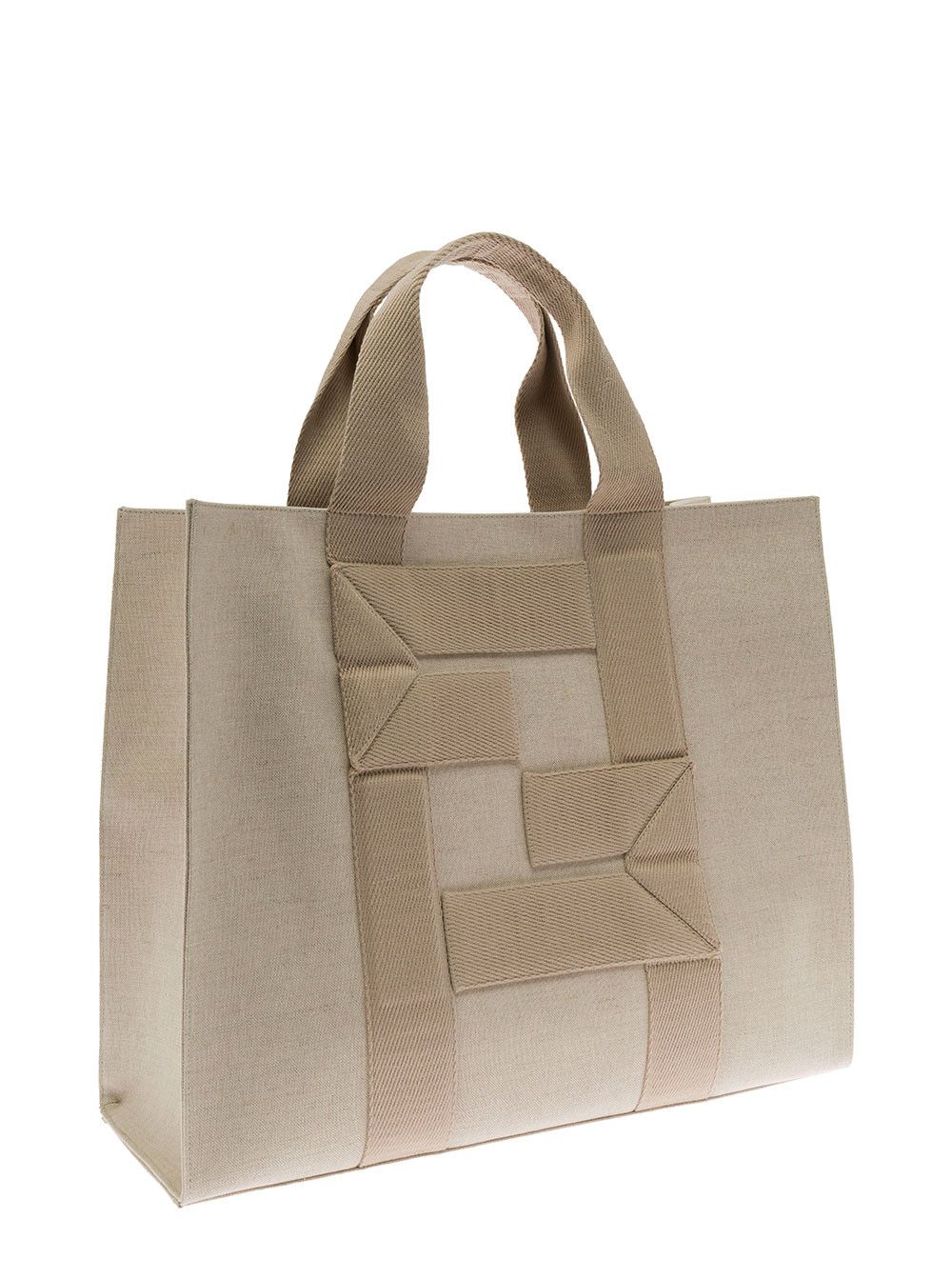 Fendi Fendi Ma's Beige Fabric Handbag Size ONE SIZE - 2 Thumbnail