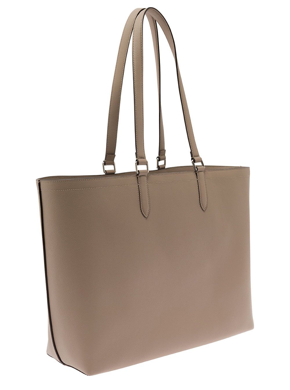Fendi Beige Tote Bag with Embossed Logo in Leather Man Size ONE SIZE - 3 Thumbnail