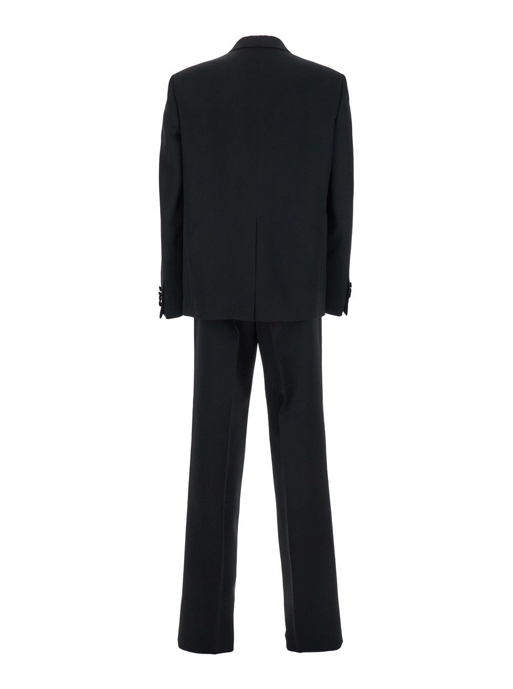 Gucci Black Double-Breasted Suit with G Detail in Wool Man Size US M / EU 48-50 / 2 - 2 Thumbnail