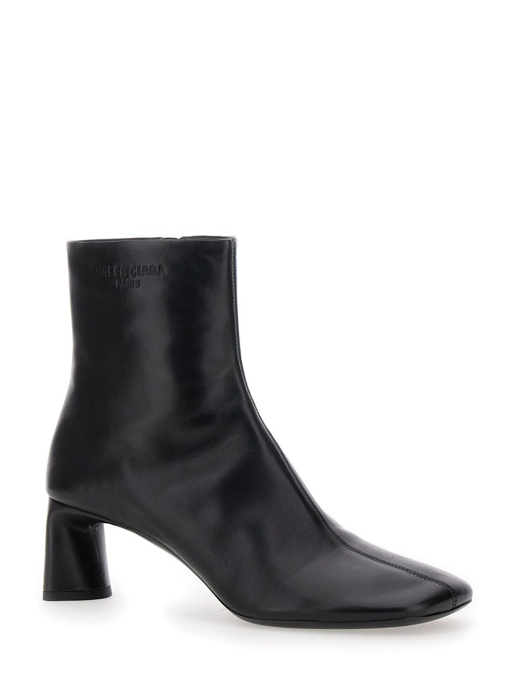 Balenciaga 'Duty Free 60mm' Black Boots with Square Tip in Leather Women Size US 11 / IT 41 - 2 Thumbnail