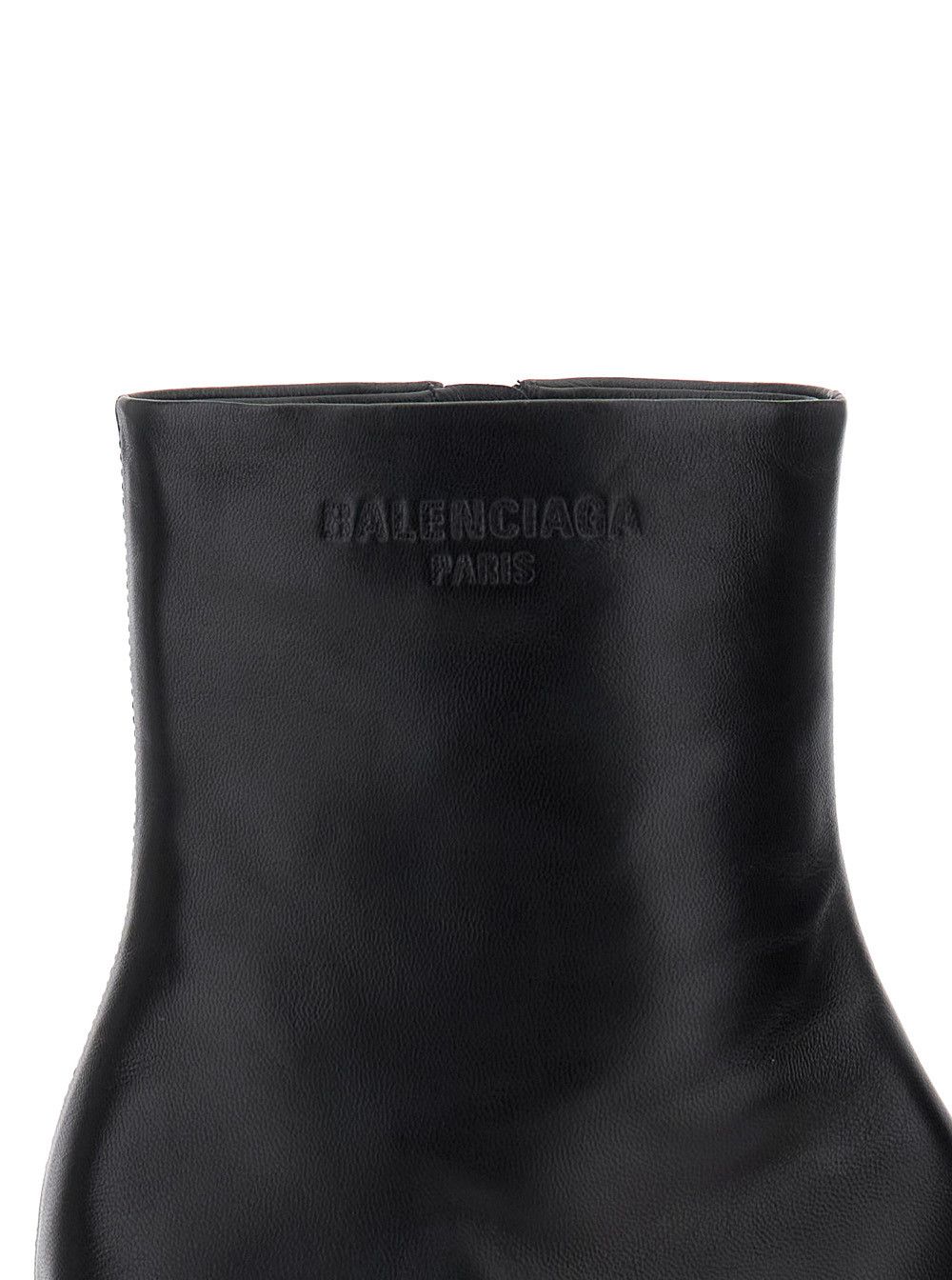Balenciaga 'Duty Free 60mm' Black Boots with Square Tip in Leather Women Size US 11 / IT 41 - 4 Thumbnail
