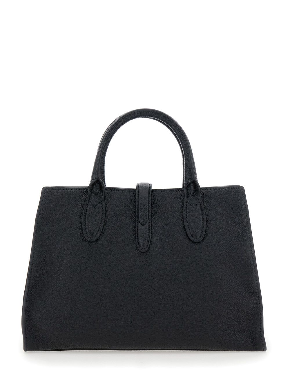 Gucci 'Jackie' Black Handbag with Horsebit on the Front and Removable Shoulder Strap in Leather Woman Size ONE SIZE - 4 Thumbnail