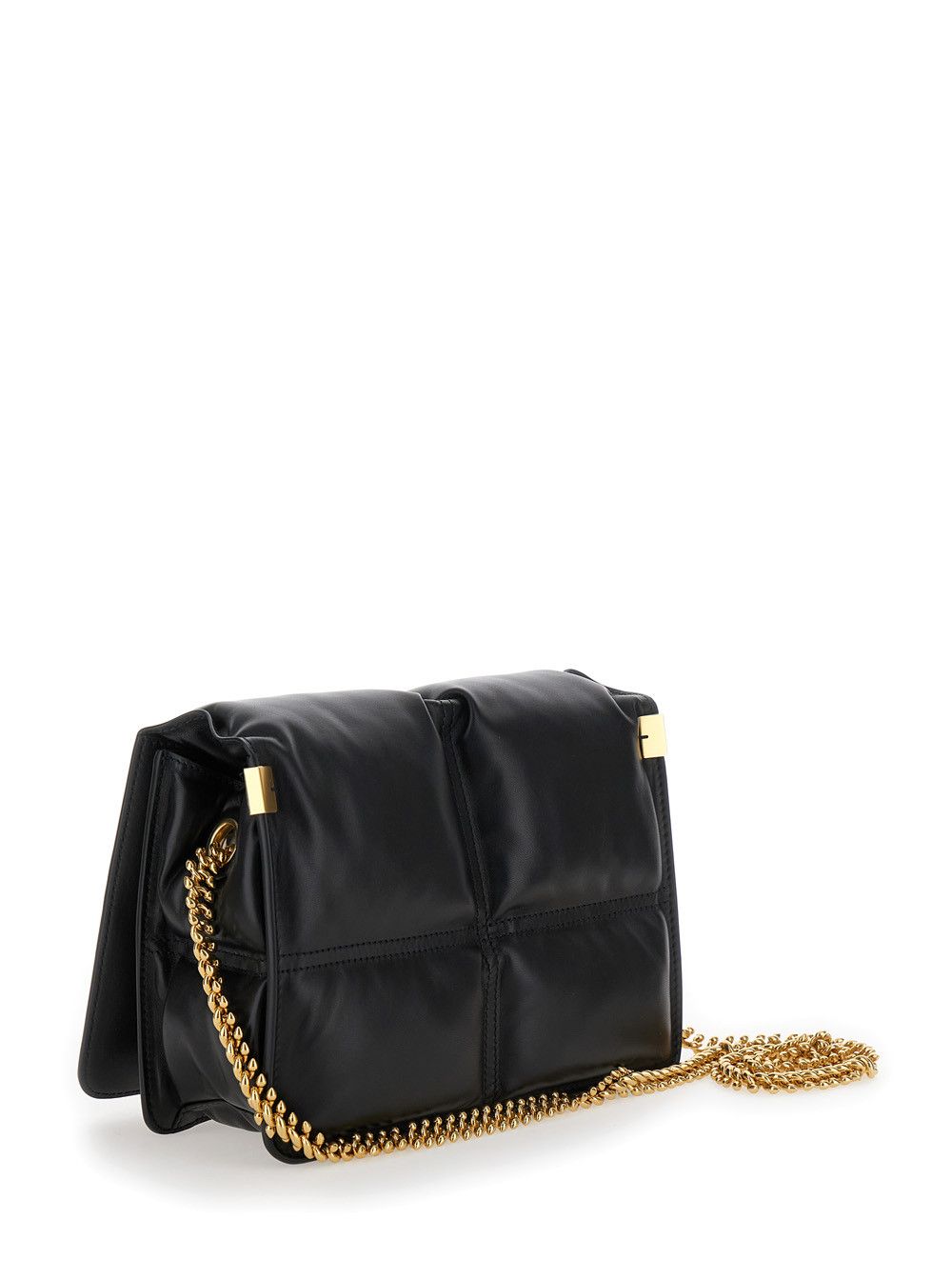 Burberry 'Snip' Black Shoulder Bag in Quilted Leather Woman Size ONE SIZE - 3 Thumbnail