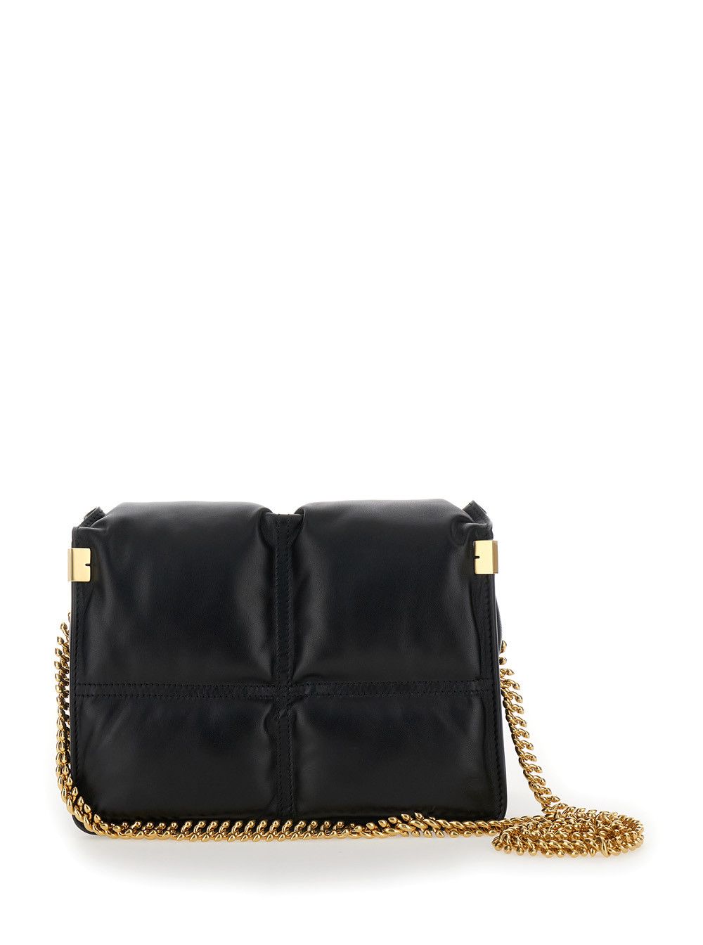 Burberry 'Snip' Black Shoulder Bag in Quilted Leather Woman Size ONE SIZE - 4 Thumbnail