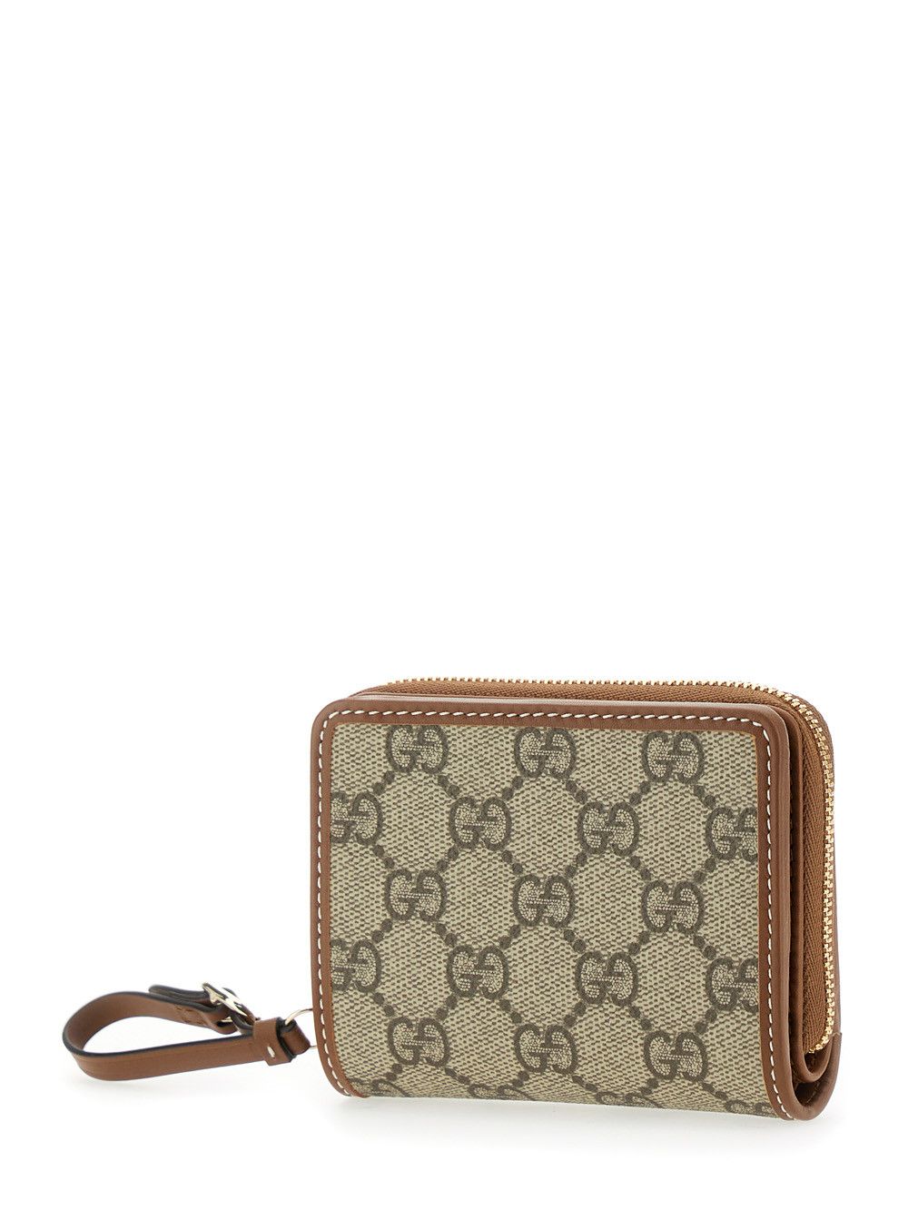 Gucci Beige Wallet with Snap Button and Zip Closure in GG Canvas Woman Size M / US 6-8 / IT 42-44 - 2 Thumbnail