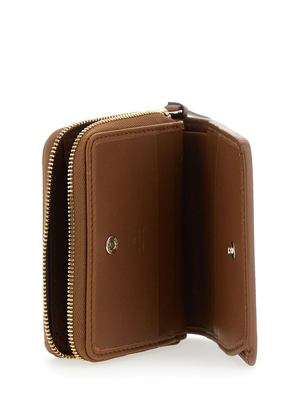 Gucci Beige Wallet with Snap Button and Zip Closure in GG Canvas Woman Size M / US 6-8 / IT 42-44 - 5 Thumbnail