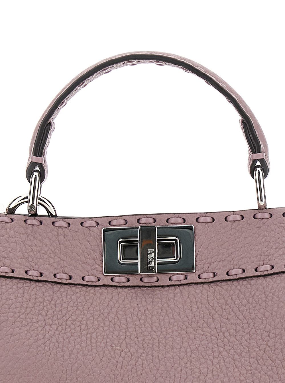 Fendi 'Peekaboo ISeeU Small' Pink Handbag with Shoulder Strap in Leather Woman Size ONE SIZE - 5 Thumbnail