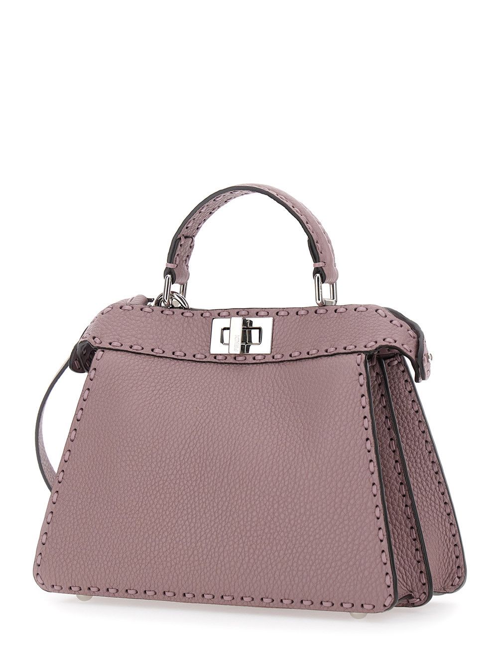 Fendi 'Peekaboo ISeeU Small' Pink Handbag with Shoulder Strap in Leather Woman Size ONE SIZE - 2 Thumbnail