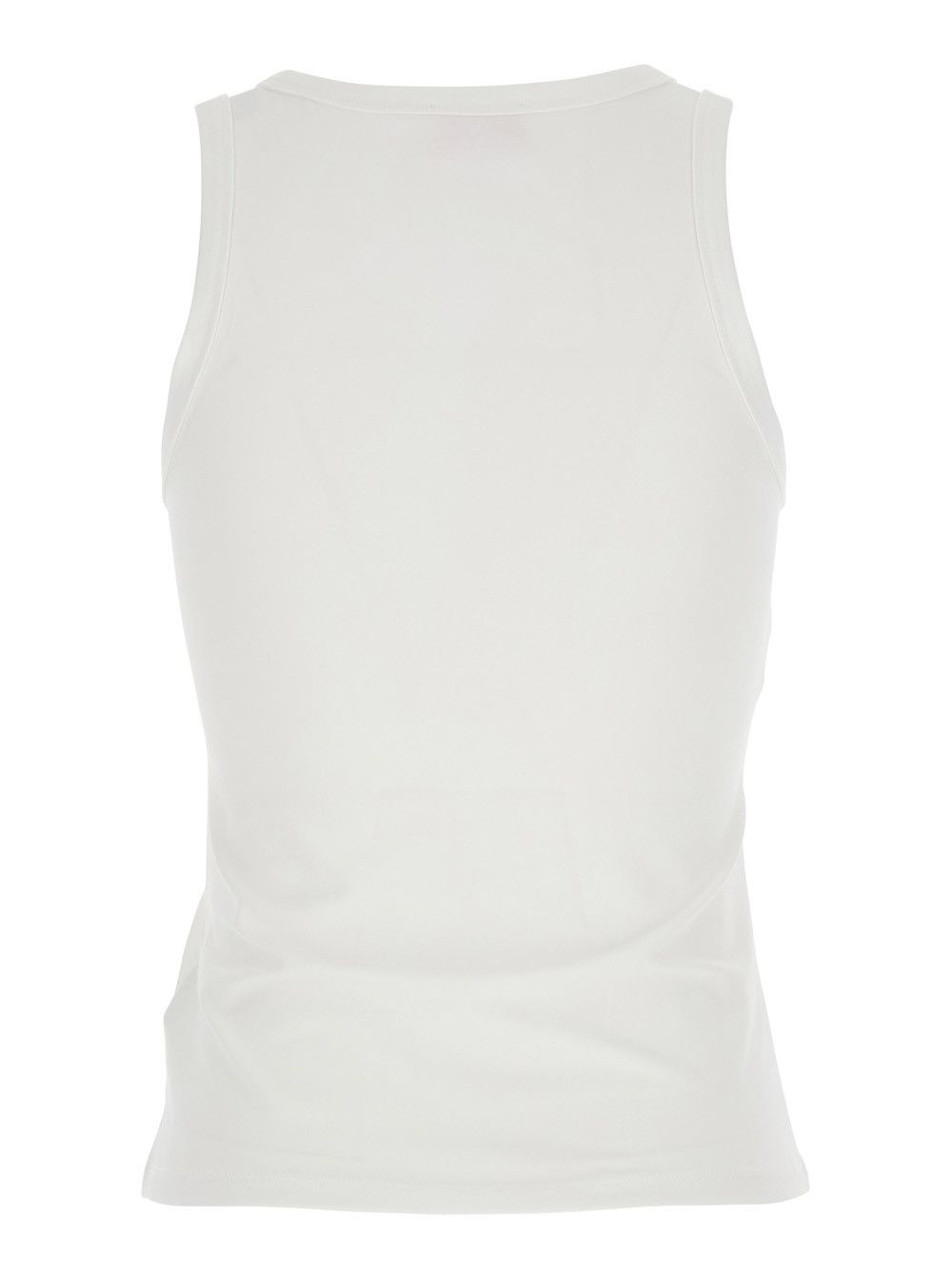 Diesel 'T-Lins' White Top with Oval D Logo on the Front in