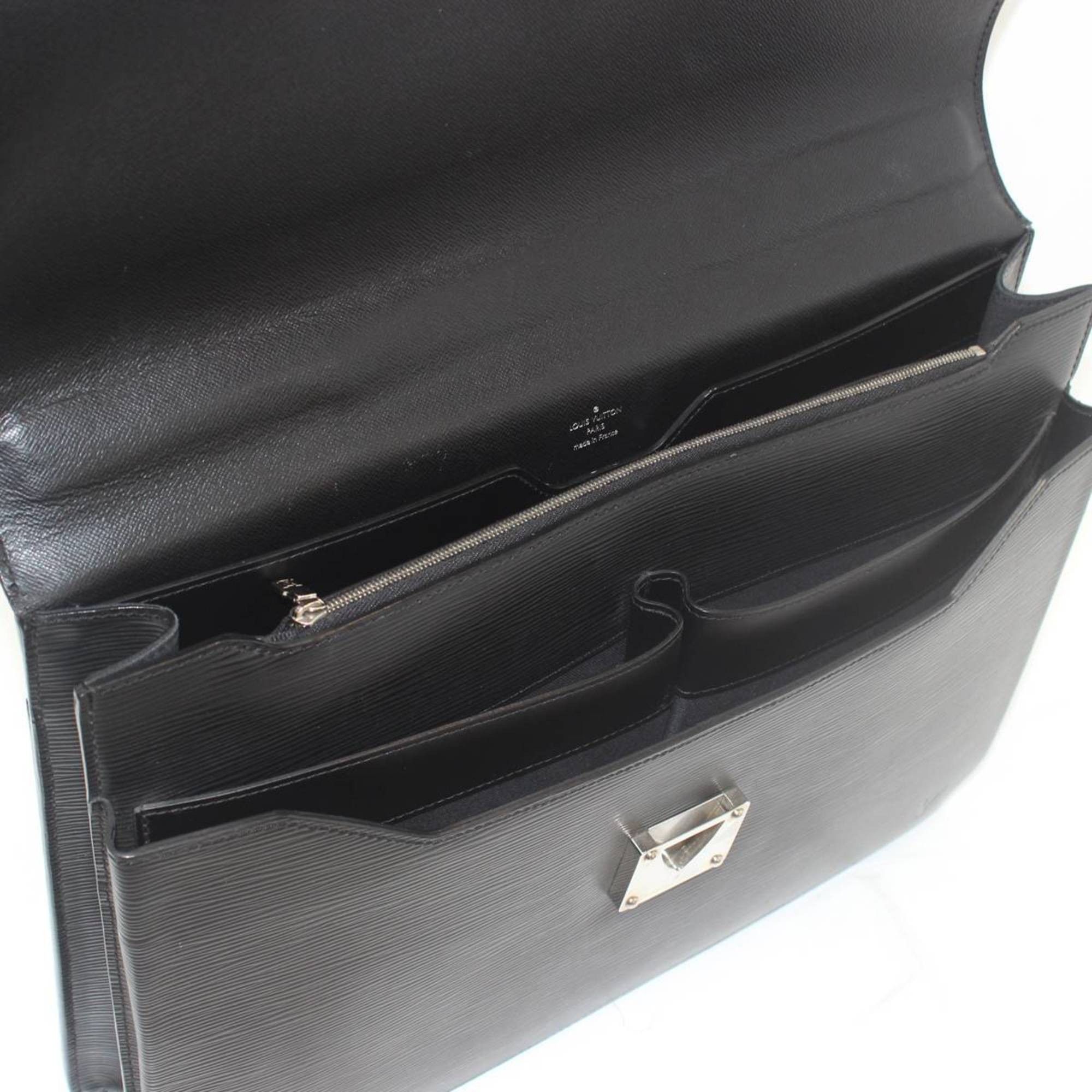 Louis Vuitton Louis Vuitton Ragit Bag Epi Noir M54552 BA0066 Size ONE SIZE - 7 Thumbnail