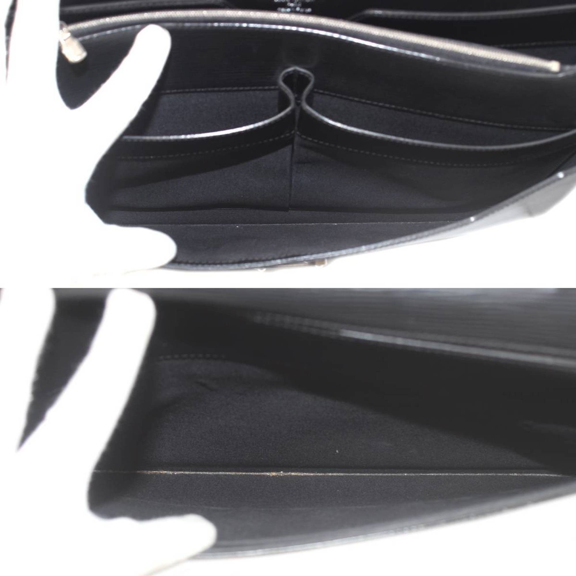 Louis Vuitton Louis Vuitton Ragit Bag Epi Noir M54552 BA0066 Size ONE SIZE - 9 Thumbnail