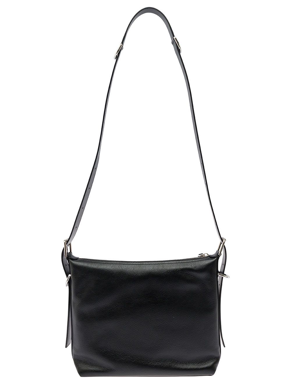 Givenchy 'Voyou' White Crossbody Bag with Logo and Buckle Detail in Leather Man Size ONE SIZE - 4 Thumbnail