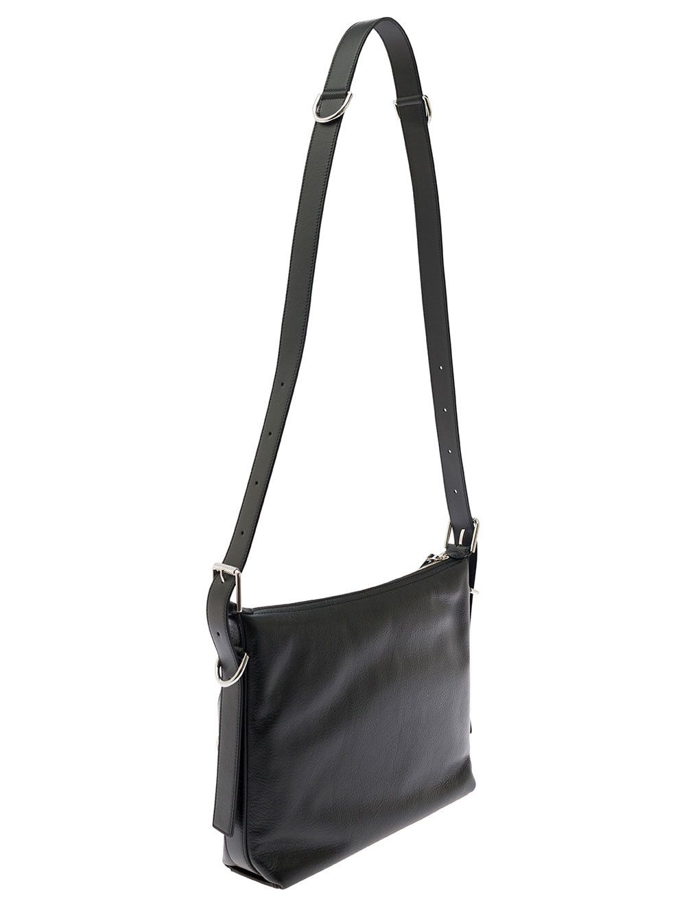 Givenchy 'Voyou' White Crossbody Bag with Logo and Buckle Detail in Leather Man Size ONE SIZE - 3 Thumbnail