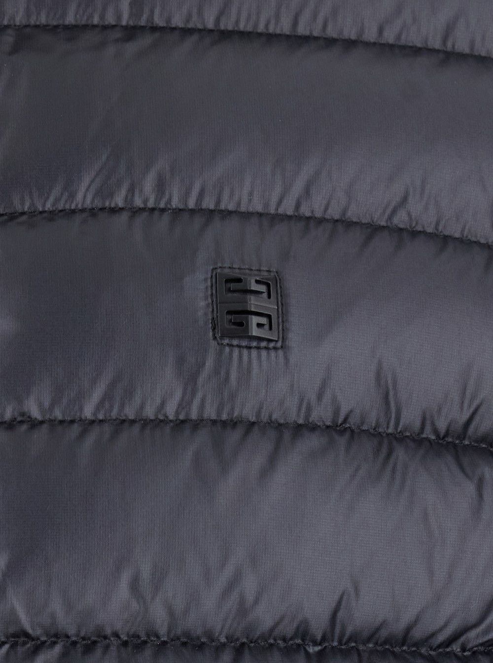 Givenchy Black High Neck Down Jacket with Logo Detail in Tech Fabric Man Size US XL / EU 56 / 4 - 3 Thumbnail