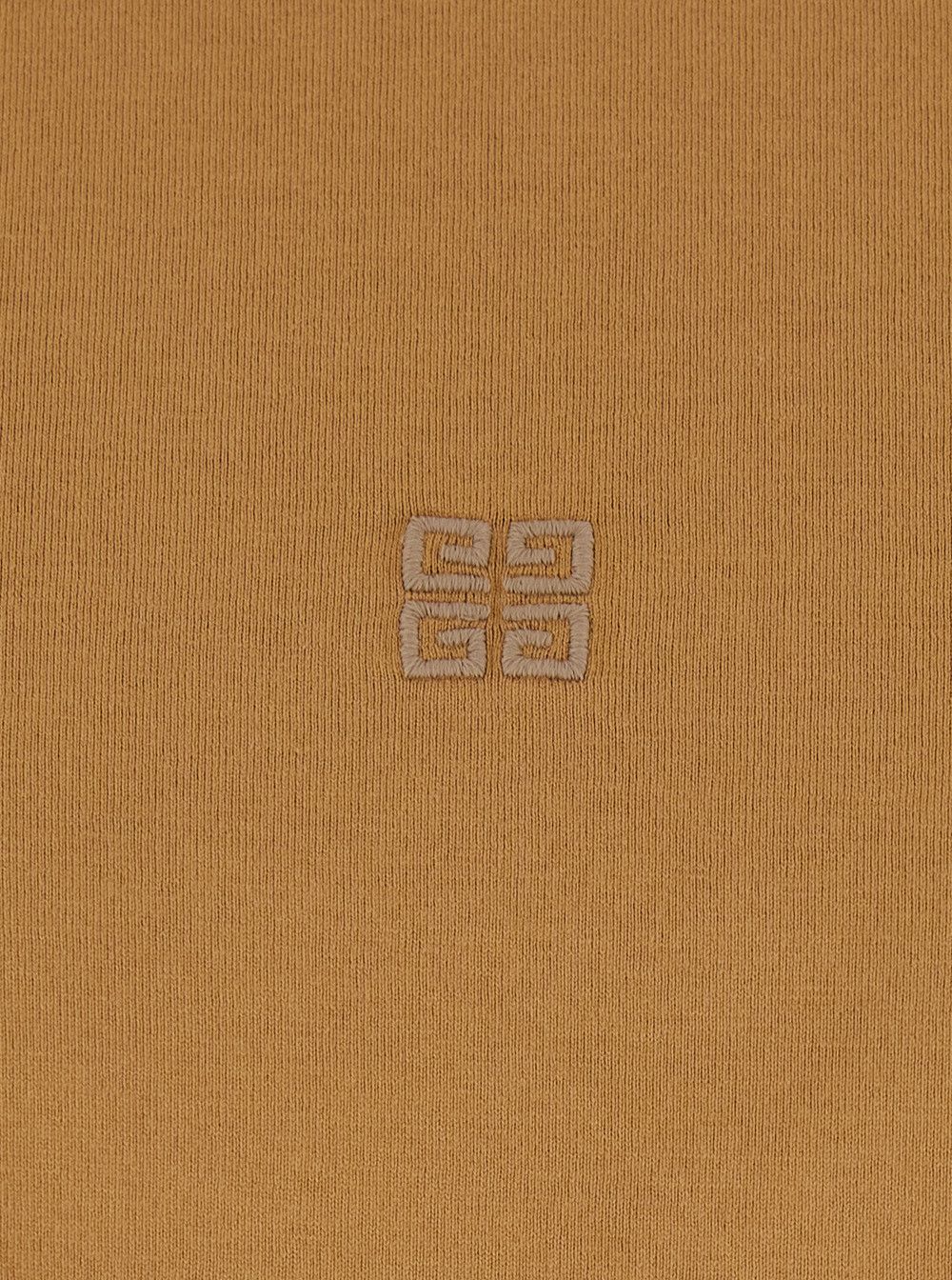 Givenchy Beige Crewneck T-Shirt with 4G Logo on the Front in Cotton Man Size US L / EU 52-54 / 3 - 3 Thumbnail