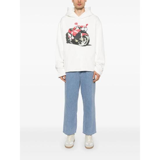 Honor the Gift HONOR THE GIFT Men Sweatshirts HTG250151 WHITE Size US L / EU 52-54 / 3 - 2 Thumbnail