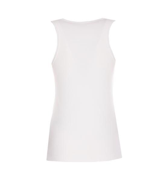 Givenchy GIVENCHY Women Tops BW70CH3YQS 100 White Size S / US 4 / IT 40 - 2 Thumbnail