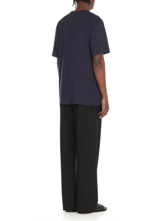 MSGM MSGM Men T-Shirts 3840MM102 25700287 Blue Size US L / EU 52-54 / 3 - 3 Thumbnail