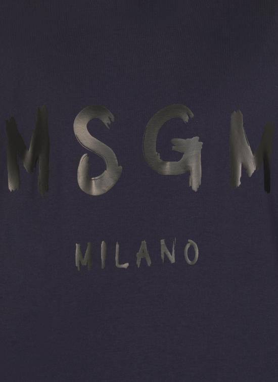MSGM MSGM Men T-Shirts 3840MM510 25700287 Blue Size US M / EU 48-50 / 2 - 4 Thumbnail