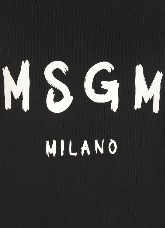MSGM MSGM Men Hoodies 2000MM513 30000099 Black Size US S / EU 44-46 / 1 - 4 Thumbnail