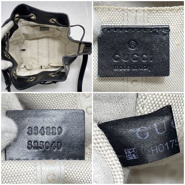 Gucci GUCCI Shoulder Bag Black Leather Size ONE SIZE - 3 Thumbnail