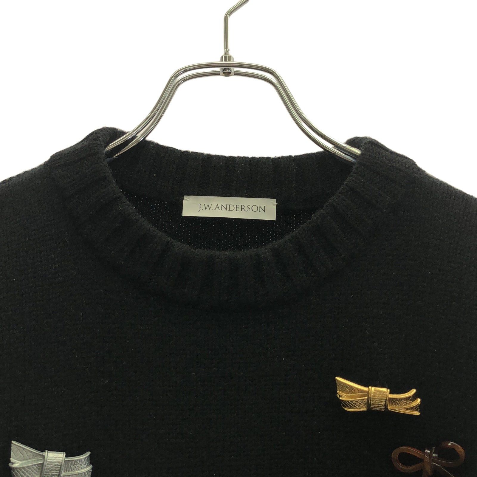 JW Anderson Jw Anderson Knit Wool Black Size ONE SIZE - 3 Thumbnail