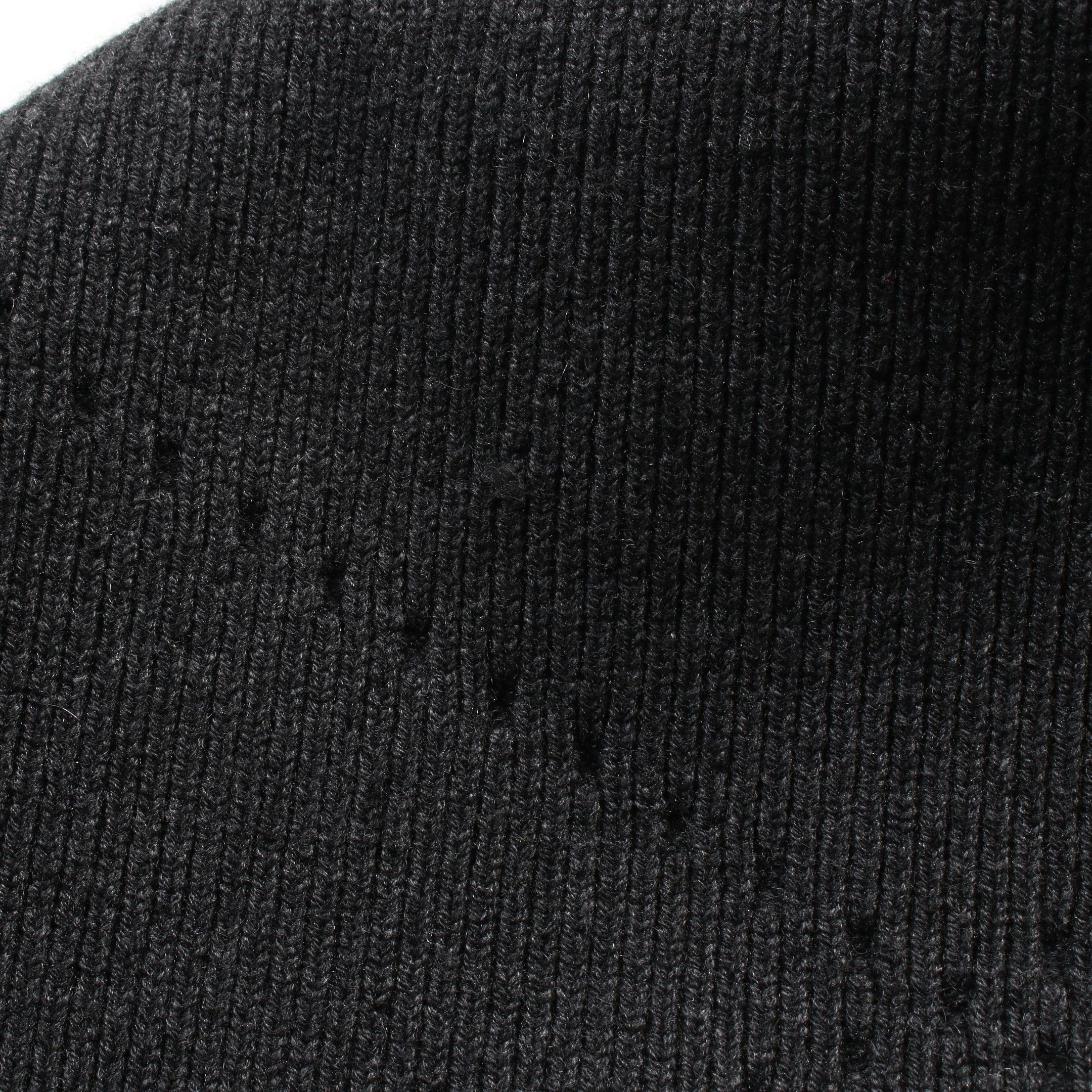 Bottega Veneta Bottega Veneta Cropped Knit High Neck Cashmere Dark Gray Size ONE SIZE - 5 Thumbnail