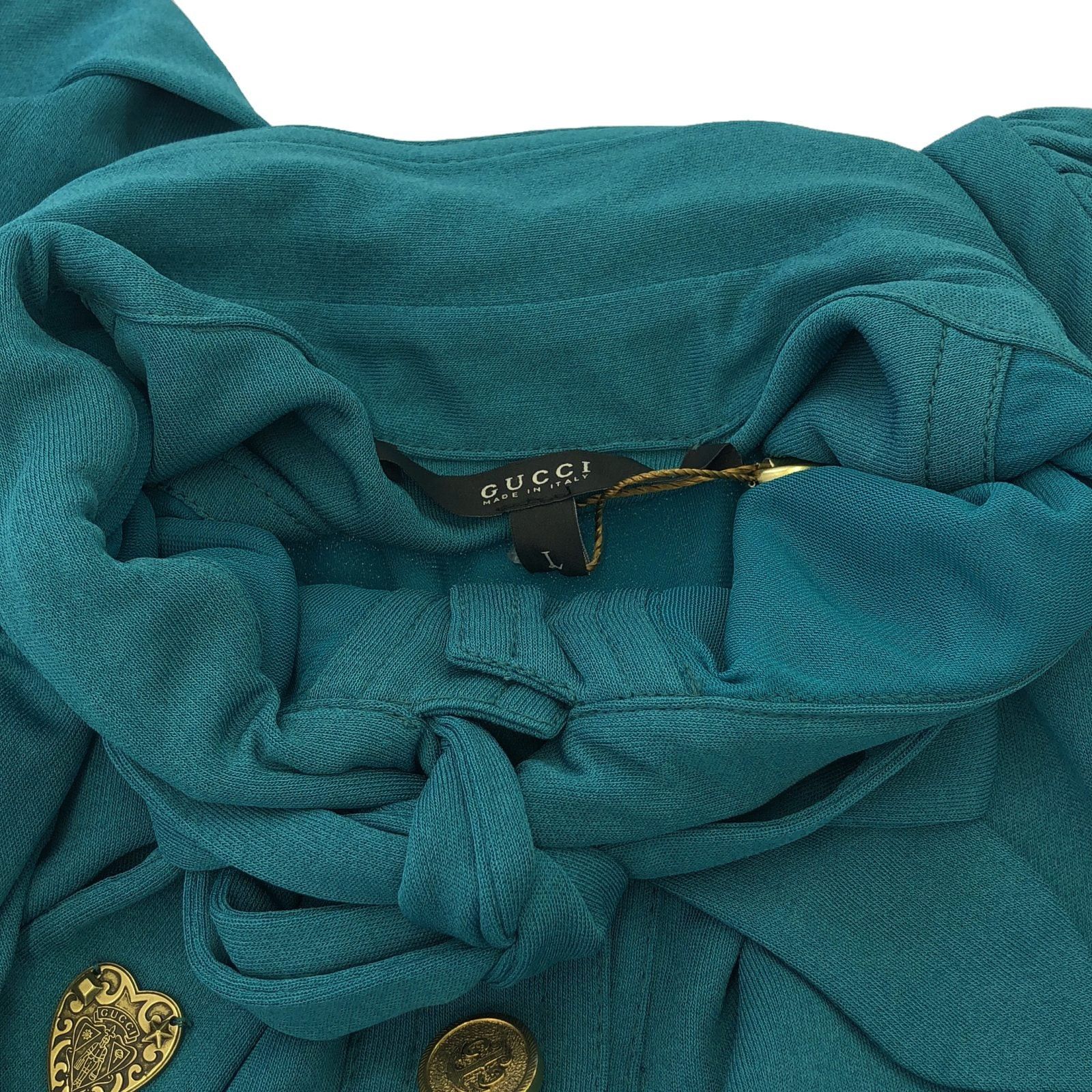 Gucci Gucci Long Sleeve Dress One Piece Rayon Green Size ONE SIZE - 9 Thumbnail