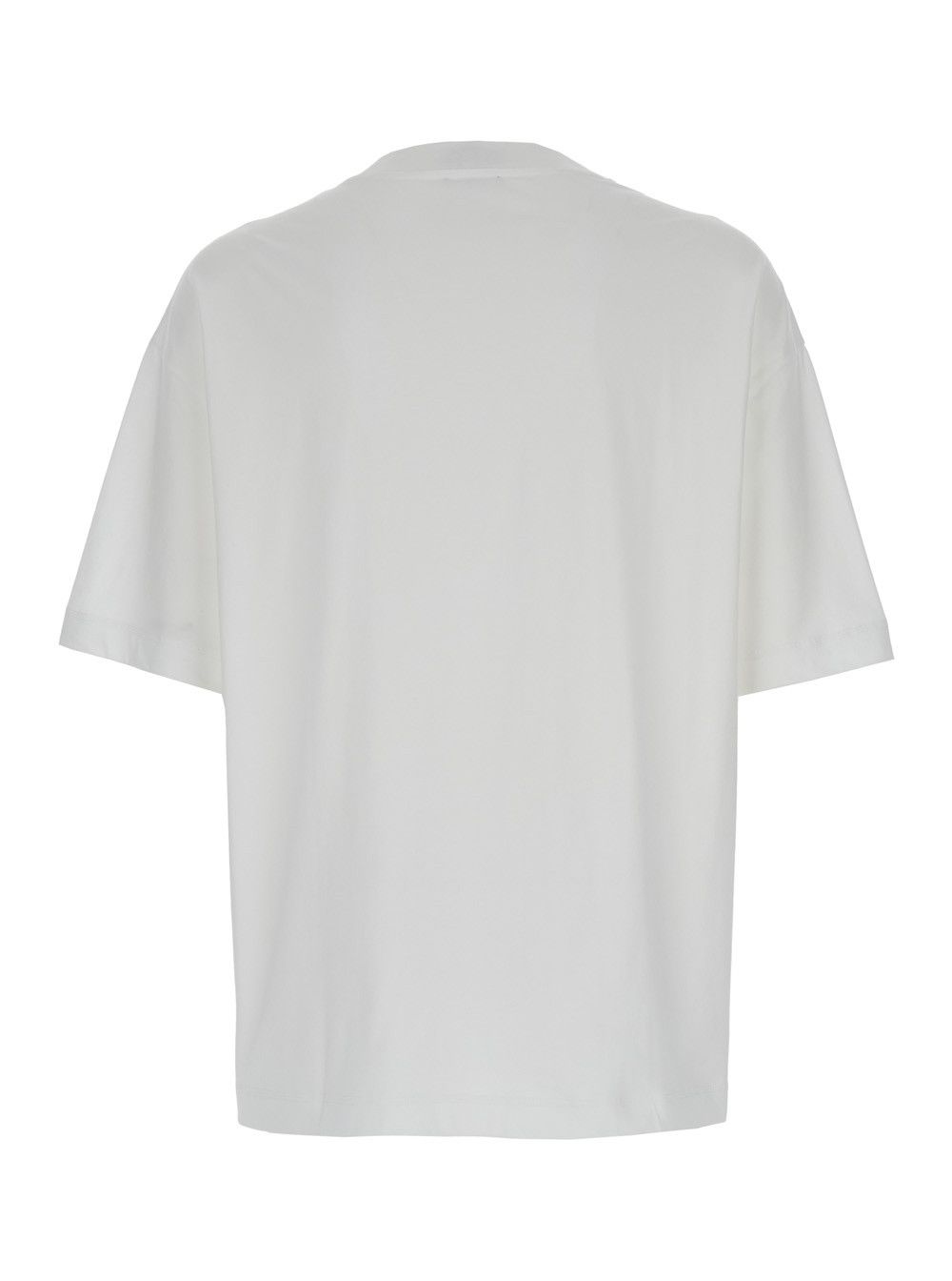 A.P.C. White Oversized T-Shirt with VPC Print in Cotton Man Size US XL / EU 56 / 4 - 2 Thumbnail