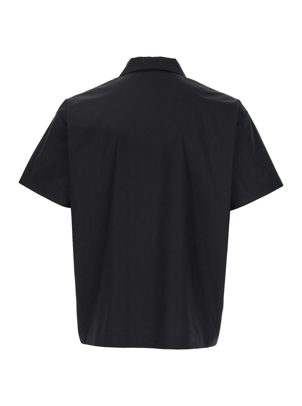 Coperni Black Shirt with Classic Collar and Print on the Front in Cotton Man Size US L / EU 52-54 / 3 - 2 Thumbnail