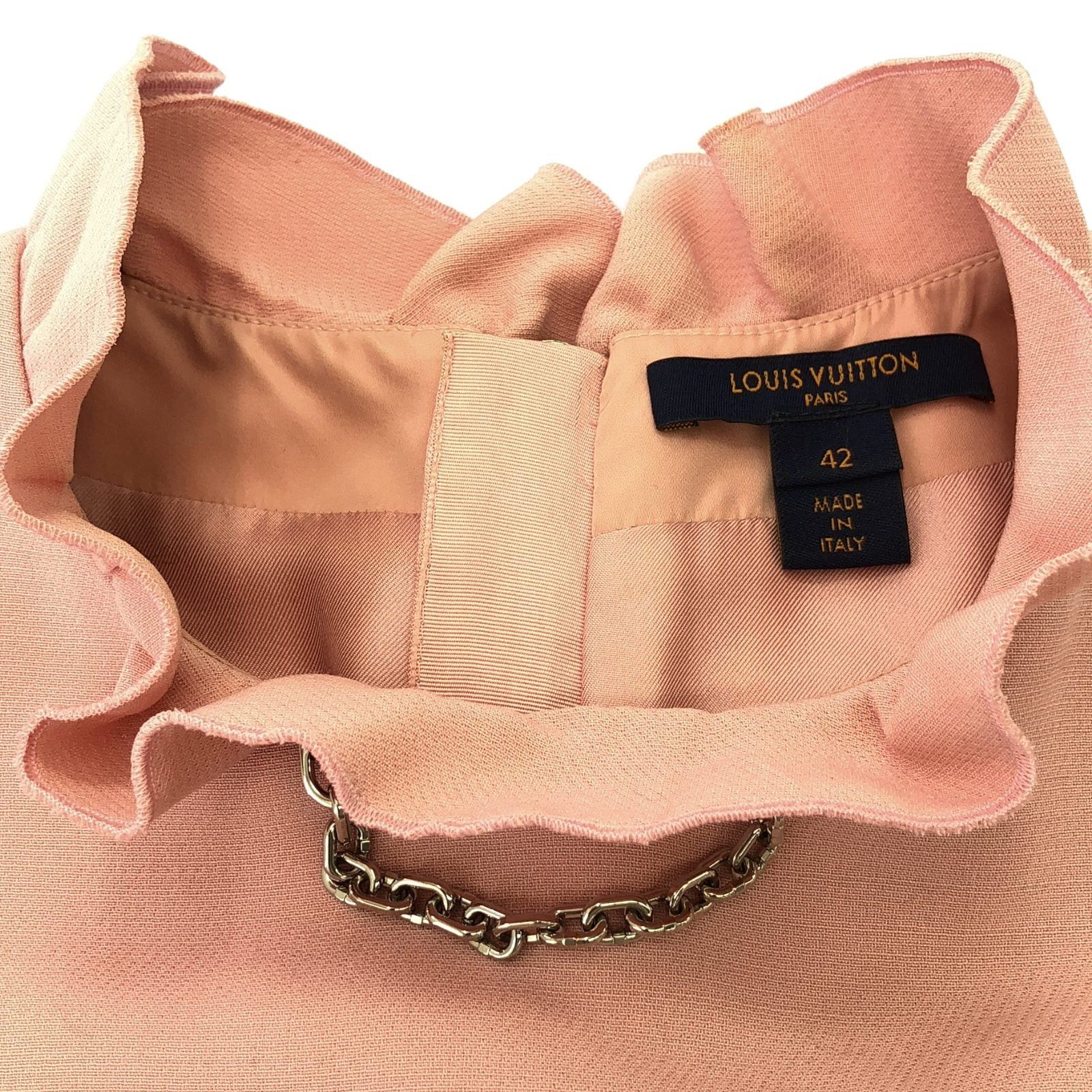 Louis Vuitton Louis Vuitton One Piece Wool Pink Size ONE SIZE - 5 Thumbnail
