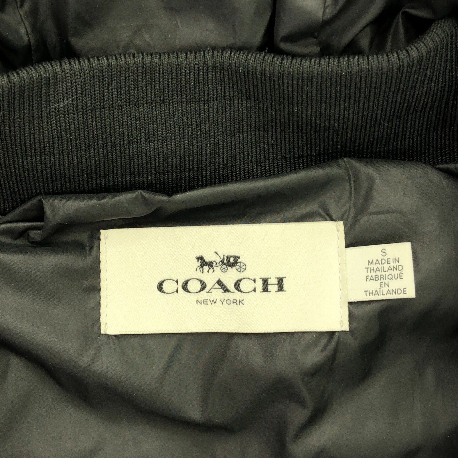 Coach Coach Down Coat Jacket Black Size ONE SIZE - 4 Thumbnail