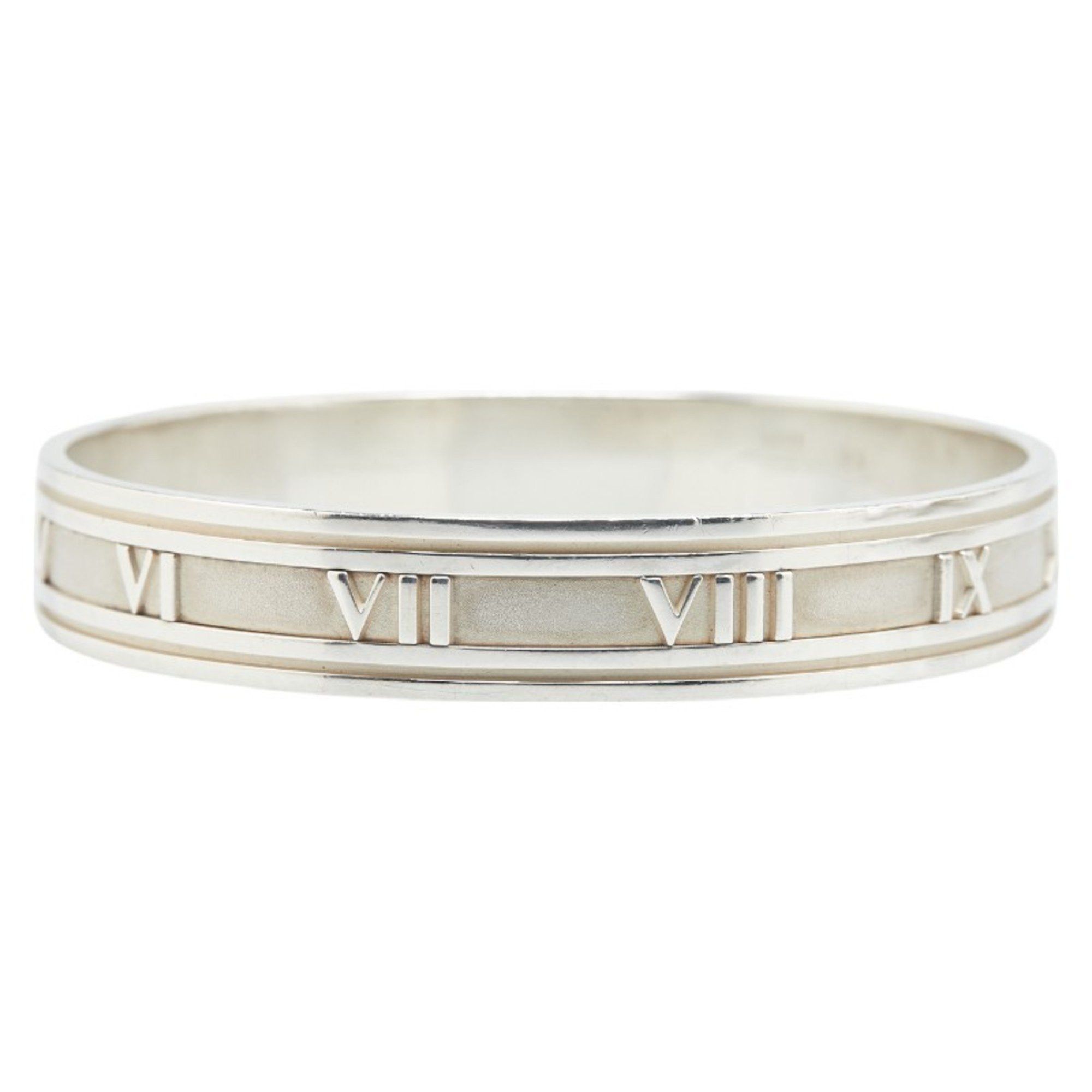 Tiffany & Co. Tiffany 1995 Atlas Bangle SV925 Silver Women's TIFFANY&Co. Size ONE SIZE - 4 Thumbnail