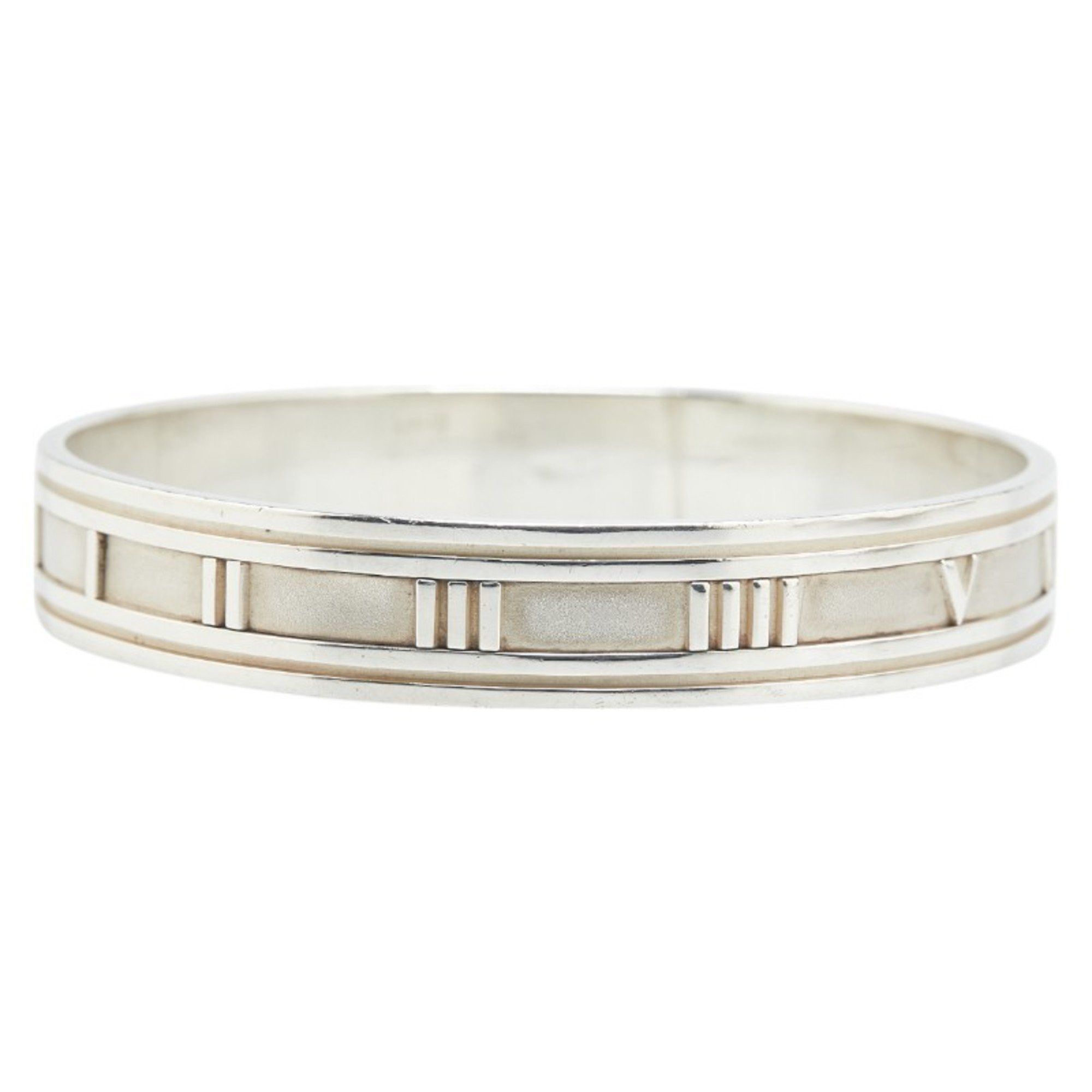 Tiffany & Co. Tiffany 1995 Atlas Bangle SV925 Silver Women's TIFFANY&Co. Size ONE SIZE - 3 Thumbnail