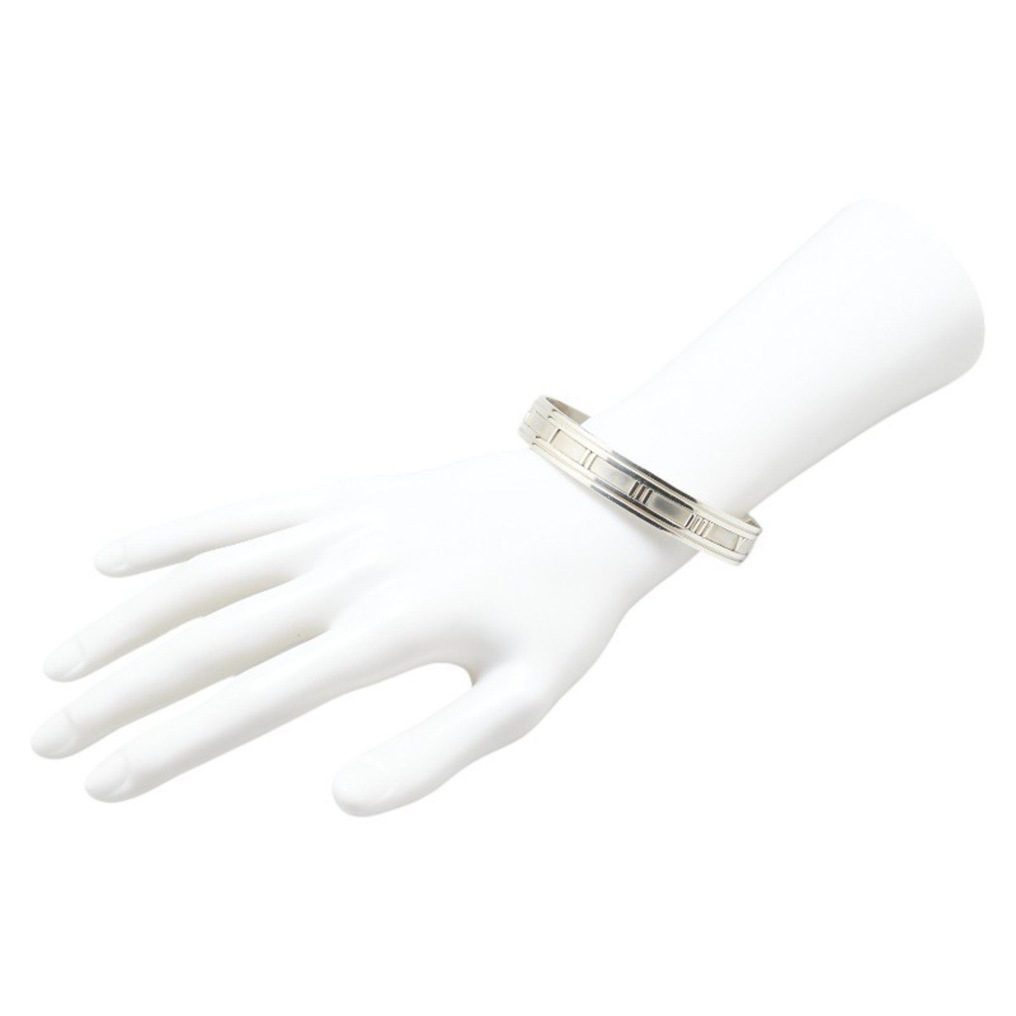 Tiffany & Co. Tiffany 1995 Atlas Bangle SV925 Silver Women's TIFFANY&Co. Size ONE SIZE - 8 Thumbnail