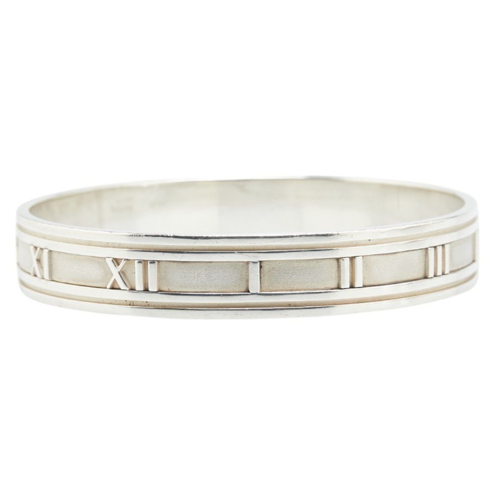 Tiffany & Co. Tiffany 1995 Atlas Bangle SV925 Silver Women's TIFFANY&Co. Size ONE SIZE - 2 Thumbnail