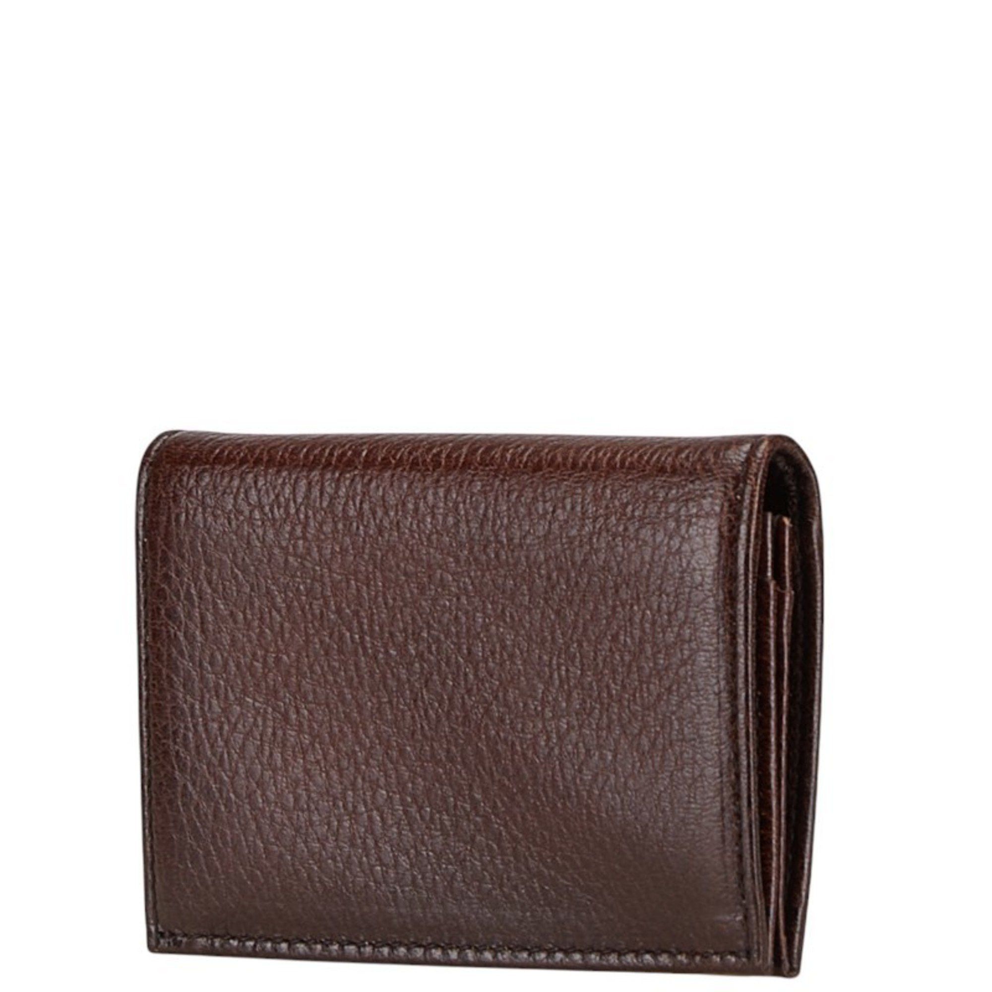 Prada PRADA Card Case Business Holder 2M0945 Brown Leather Men's Size ONE SIZE - 2 Thumbnail