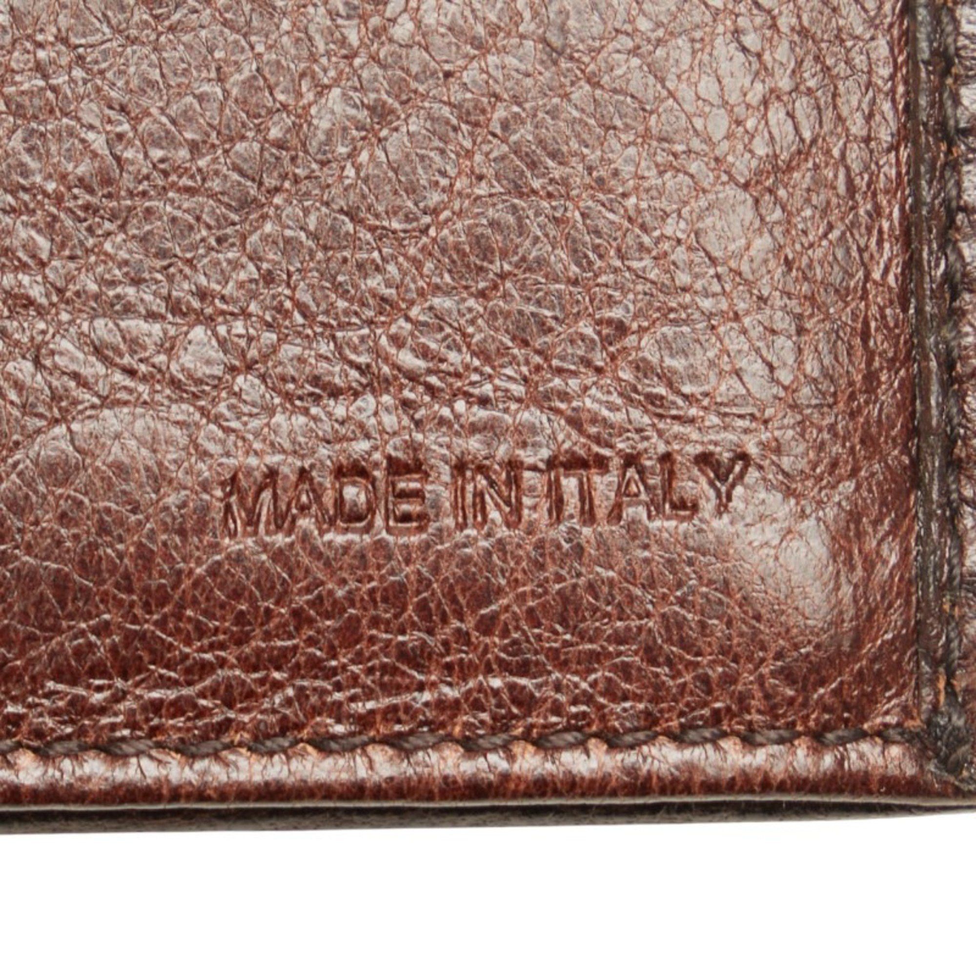 Prada PRADA Card Case Business Holder 2M0945 Brown Leather Men's Size ONE SIZE - 6 Thumbnail