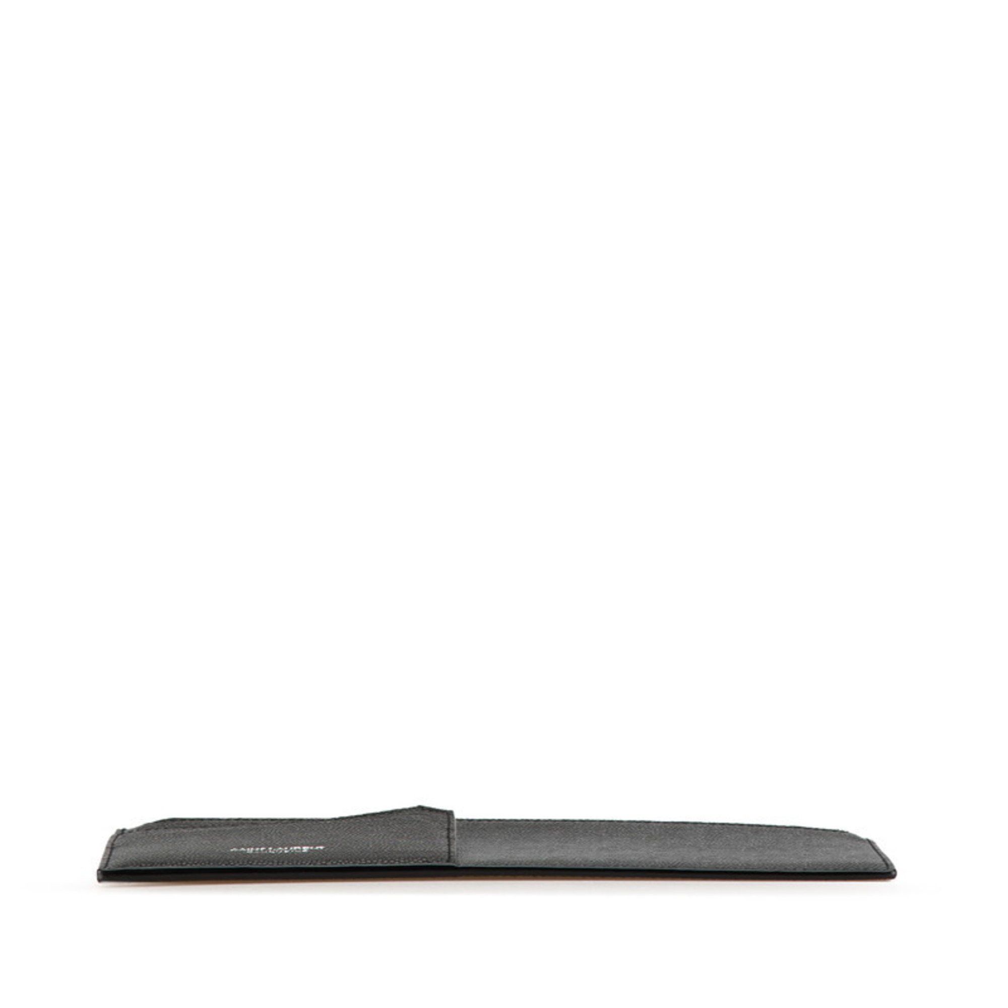 Saint Laurent Paris Saint Laurent Card Case Coin 617600 Black Leather Men's SAINT LAURENT Size ONE SIZE - 3 Thumbnail