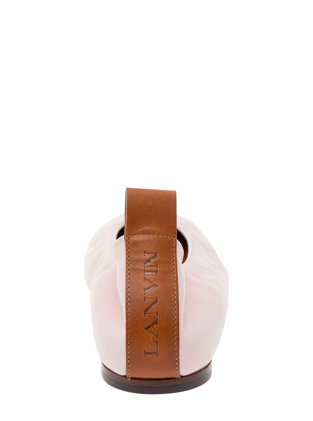 Lanvin Pink Ballet Flats in Leather Woman Size US 5 / IT 35 - 4 Thumbnail